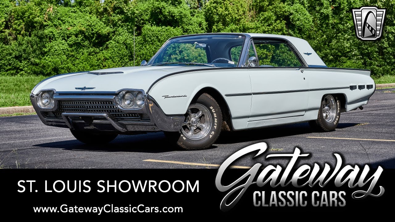 1962 Ford Thunderbird Gateway Classic Cars St. Louis  #8430