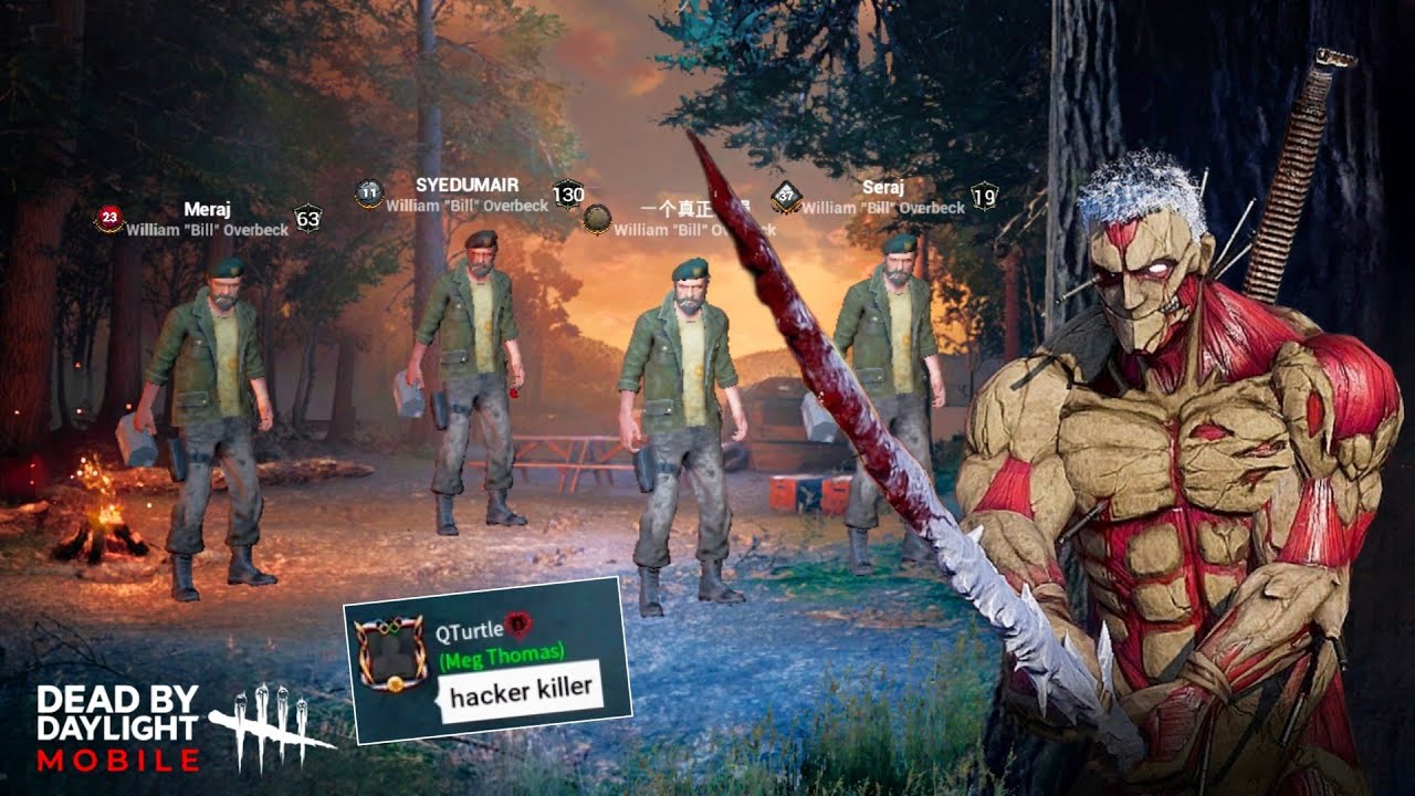 DESTROYING A FULL BILL SQUAD WITH ONI! | DBD Mobile