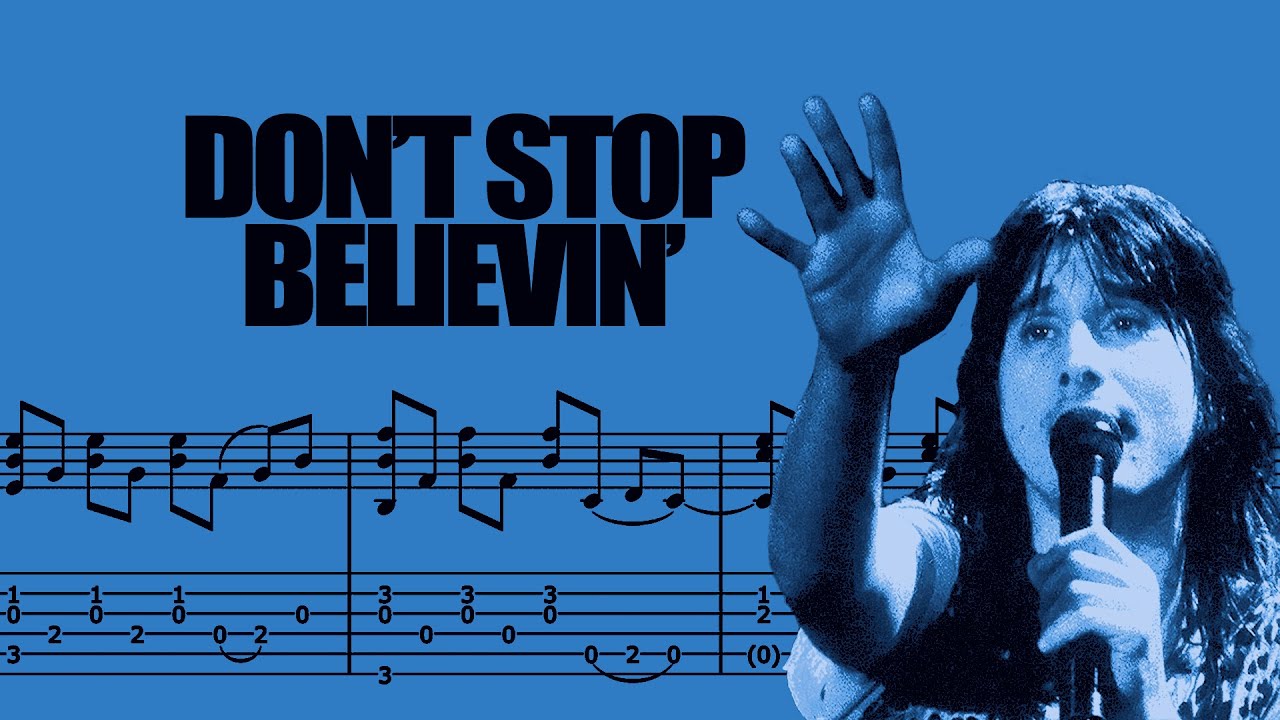 Don't Stop Believin' - Journey | Fingerstyle Guitar Tab