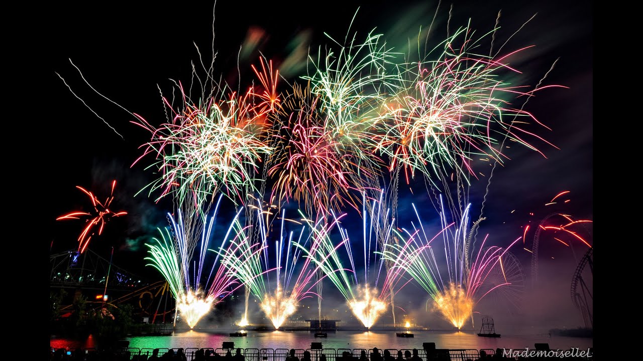Feux d'artifice du Mexique 2024 par la firme Lux Pirotecnia @LaRonde pour l'I.F.L.Q