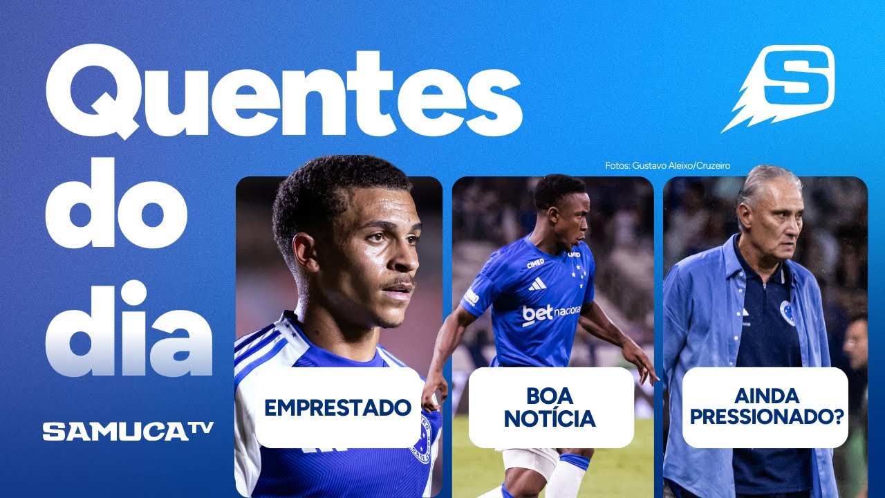 VITÓRIA ALIVIOU A PRESSÃO NO CRUZEIRO? BOA NOTÍCIA DE ATACANTE, E MEIA EMPRESTADO | QUENTES DO DIA