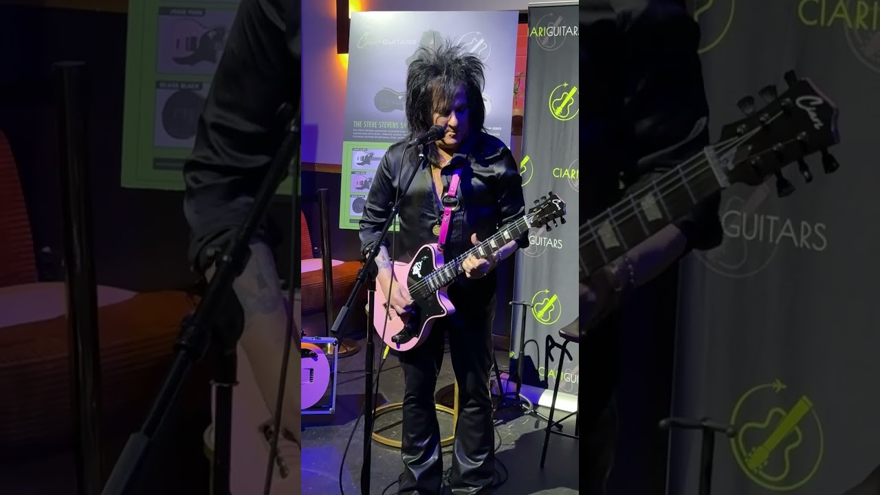 Steve Stevens Signature Series Ascender by Ciari Guitars Limited Edition Available NOW
