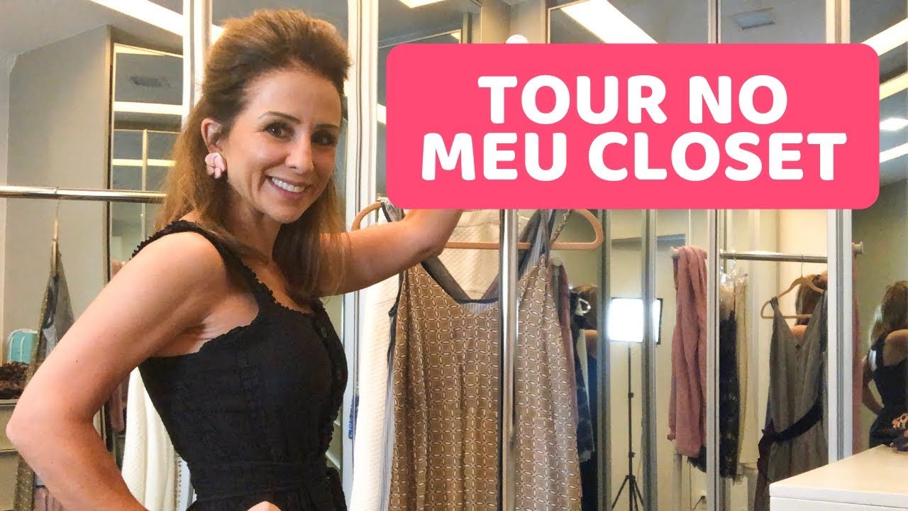 UM TOUR NO MEU CLOSET!