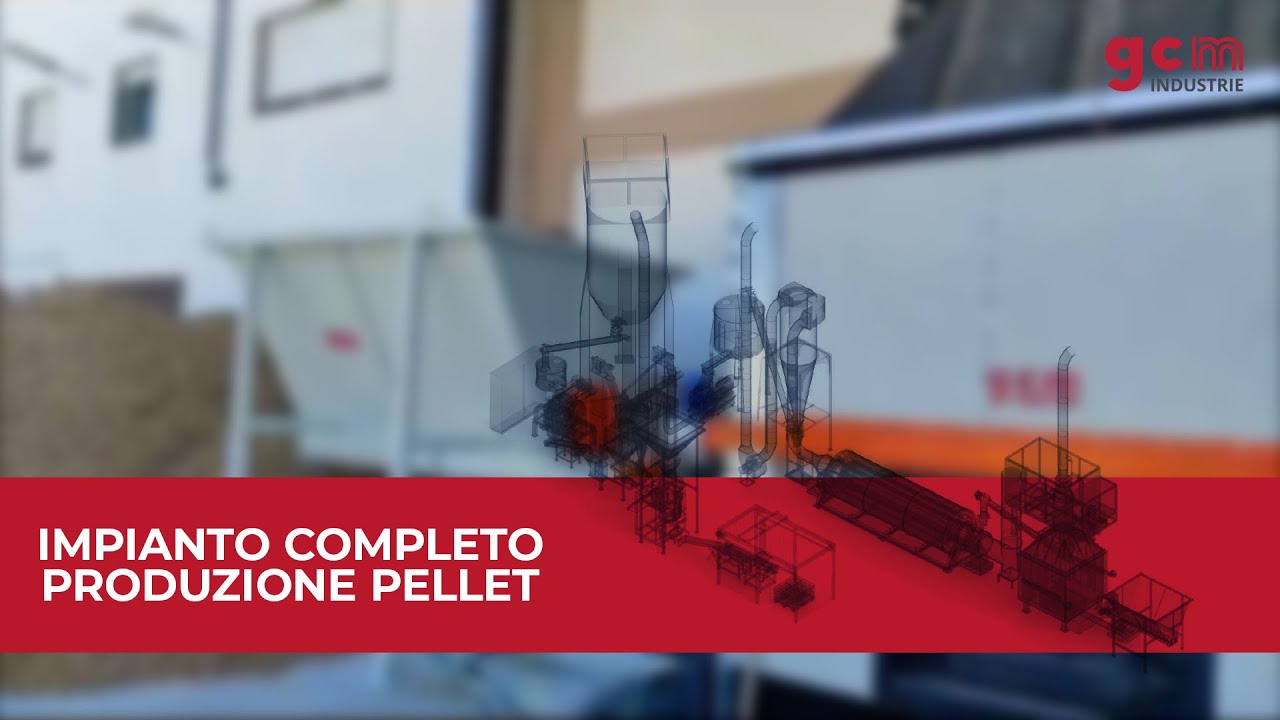 IMPIANTO COMPLETO PRODUZIONE PELLET