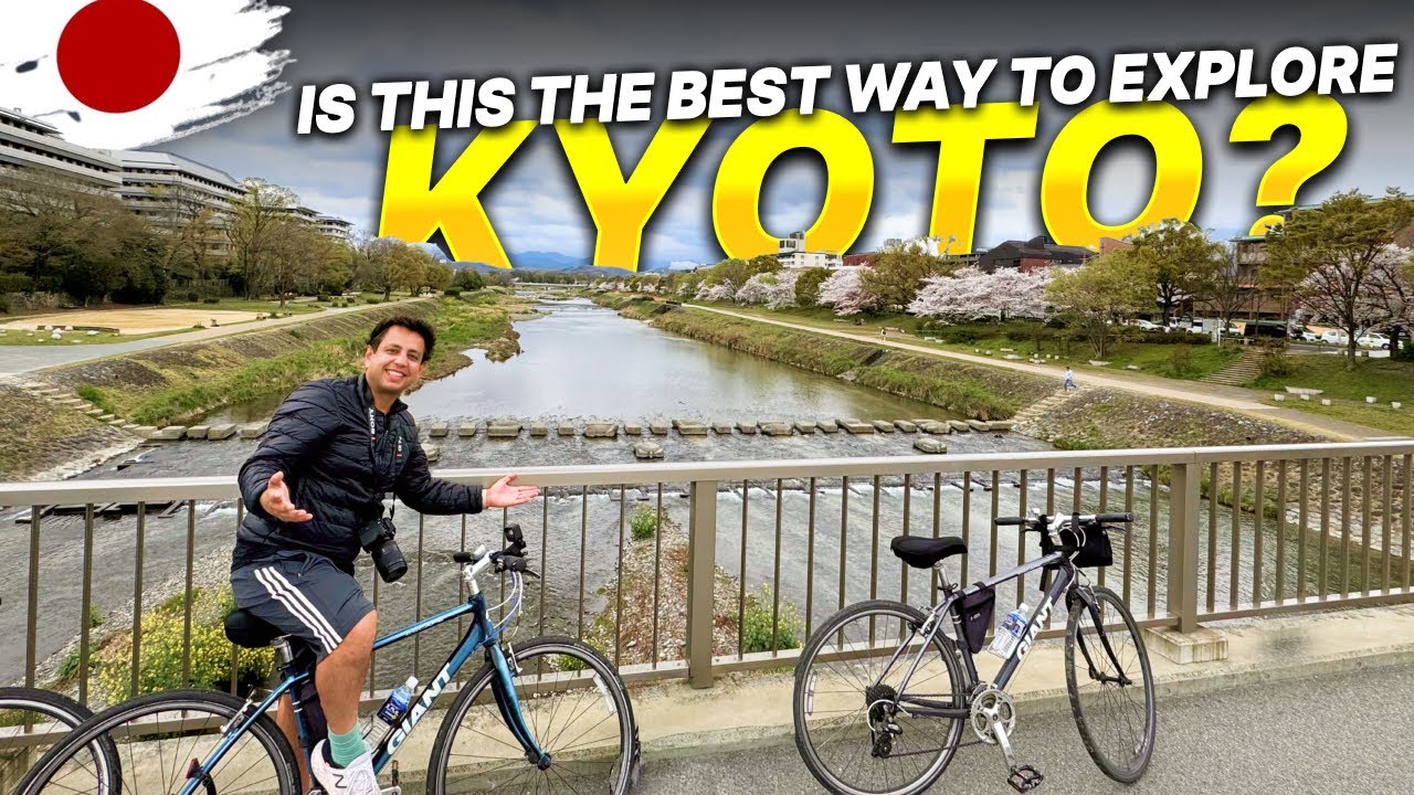 I Visited the TOP 6 Places in KYOTO on a BICYCLE! | JAPAN 🇯🇵
