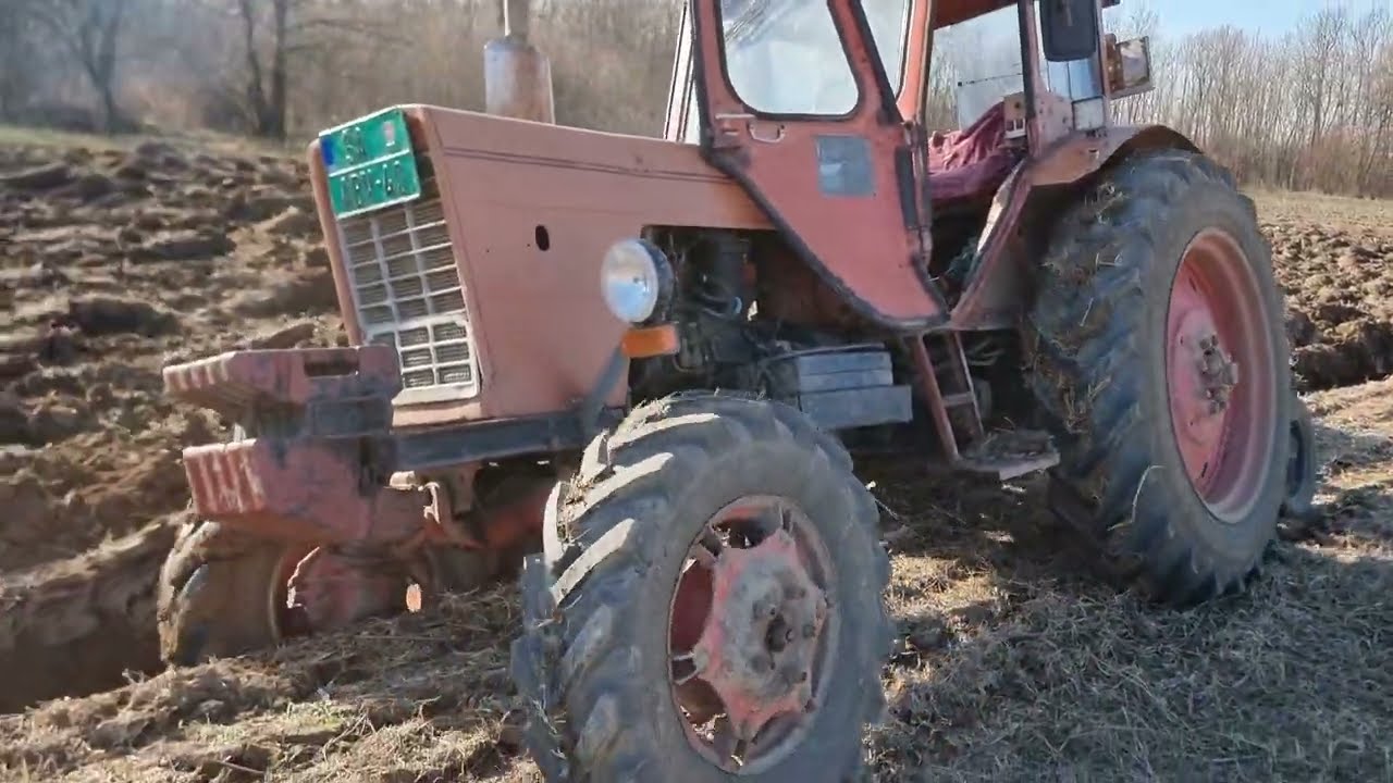 MTZ-52 i pravilno podešen plug