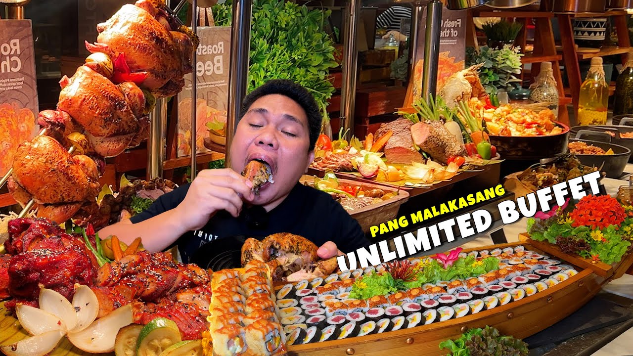Pang malakasang Unlimited Buffet na para kang naka kain all over the world - Eat All You Can