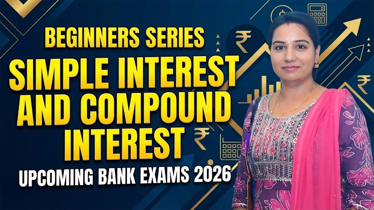 SI AND CI | PRELIMS LEVEL | BEGINNER SERIES | CLASS - 33 | UPCOMING BANK EXAMS 2026 | LAKSHMI