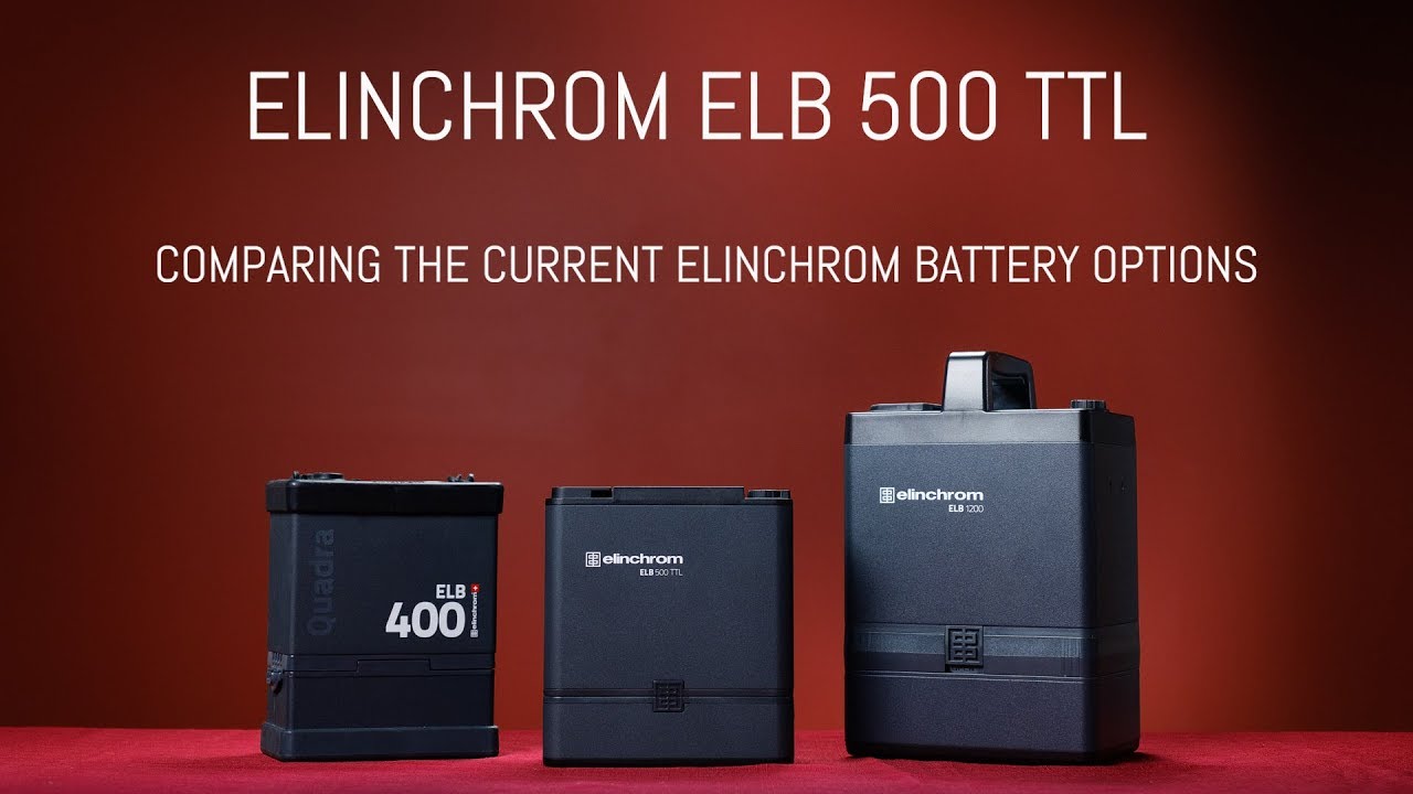 Сравнение Elinchrom ELB 500 TTL с ELB 400 и ELB 1200.