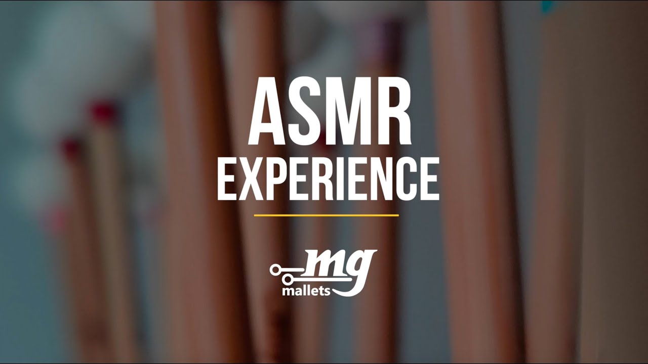 ASMR Experience - Mg mallets Handcrafted work #mallets #asmr #timpani
