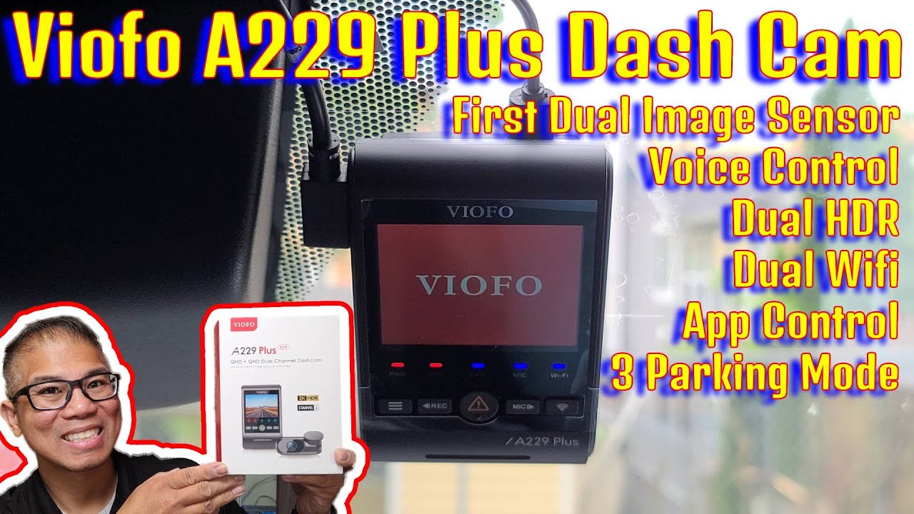 Как установить видеорегистратор Viofo A229 Plus