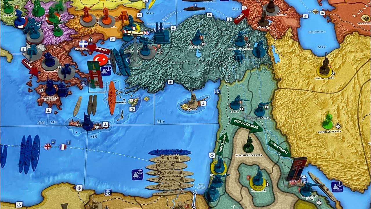 Global War 1914: Operation Albatross - Ottoman Empire Fall/Winter 1914