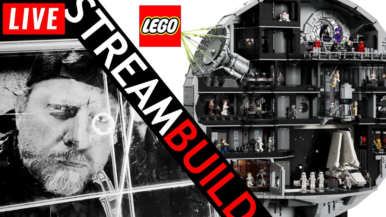 🔴 Building LEGO Death Star (75419) Star Wars Live!