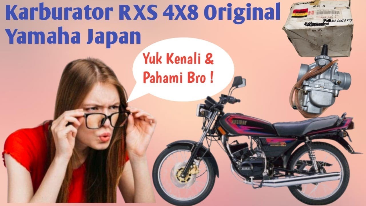 Karburator RXS 4X8 Original Yamaha Japan @tutorialrxking