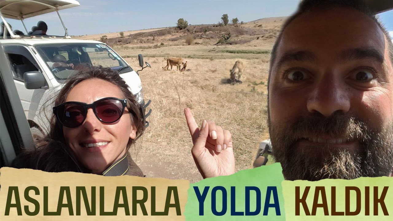 ASLANLAR ARASINDA YOLDA KALDIK | AFRİKA'DA SAFARİ | GEZGİN &Ccedil;İFT