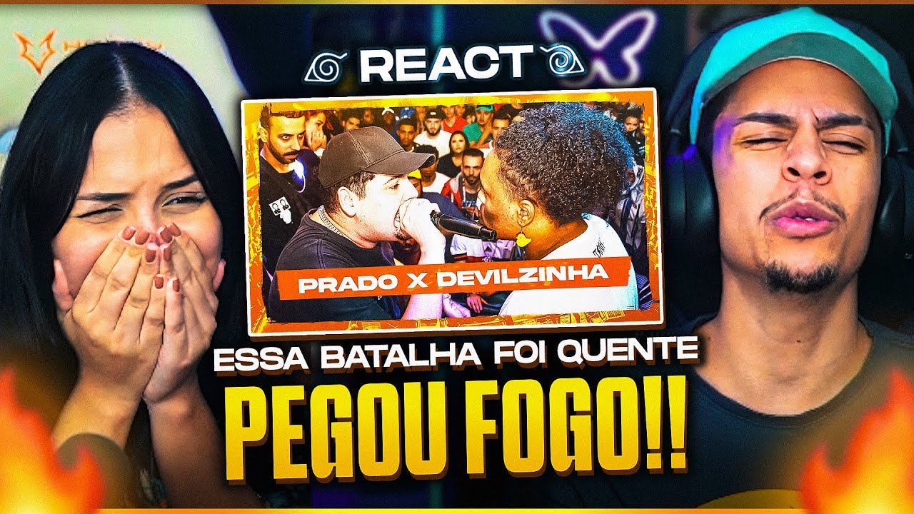 [PEGOU FOGO] PRADO X DEVILZINHA | TERCEIRA FASE | 284ª BDA | [Casal Jounin React] 🔥