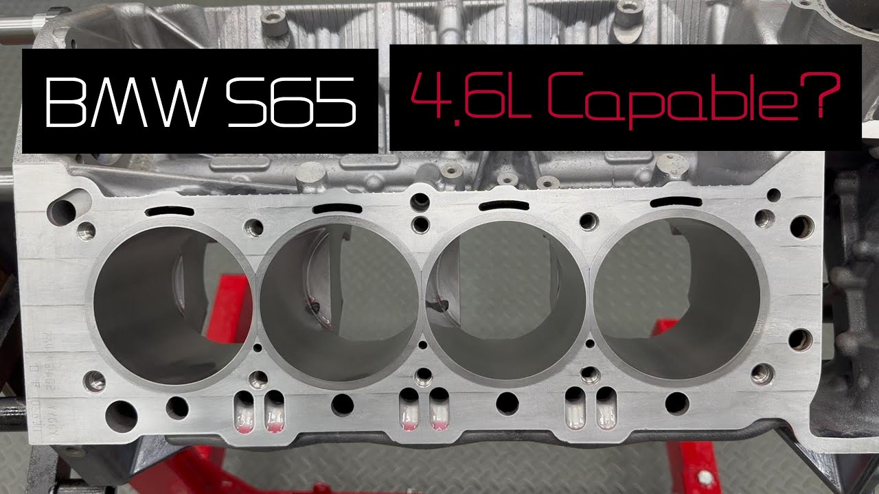 BMW S65 Engine, overbore and stroke to 4.6L?