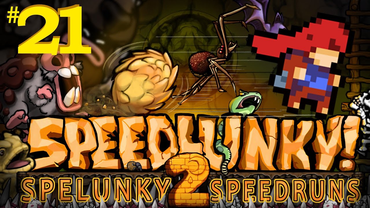 Spelunky 2 SPEEDRUNS FOREVER: Can Madeline Destroy My Previous Quest% PB?