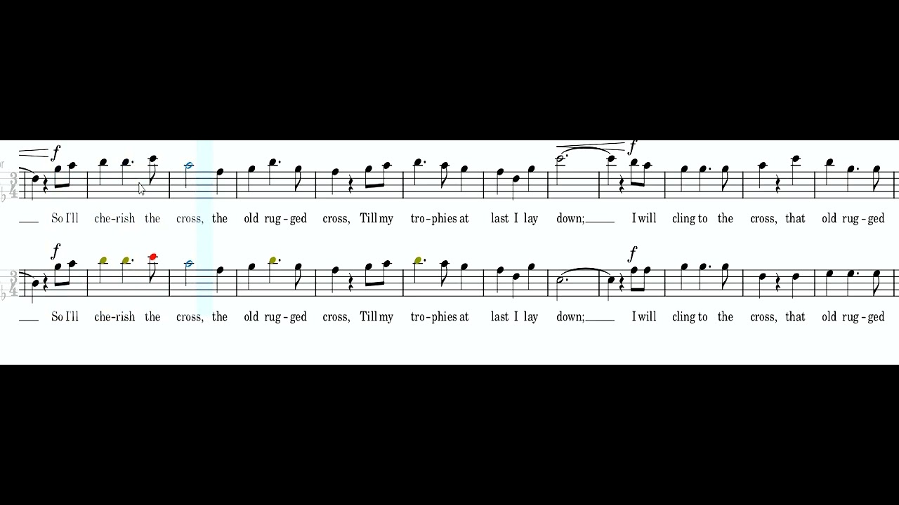 Cherish the Cross - Tenor