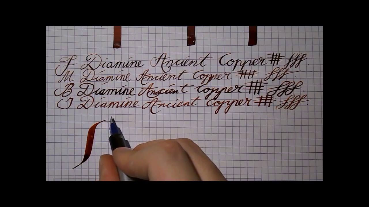 Inkcyclopedia Diamine Ancient Copper