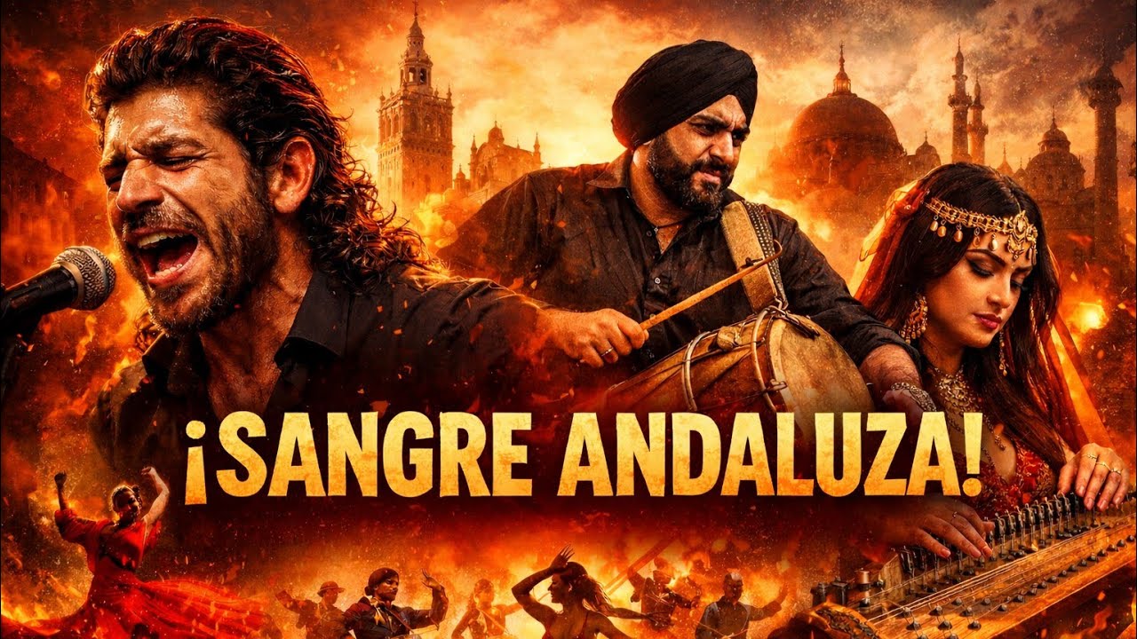 ¡SANGRE ANDALUZA! 🔥 FLAMENCO INDO | ORIENTAL FUSION