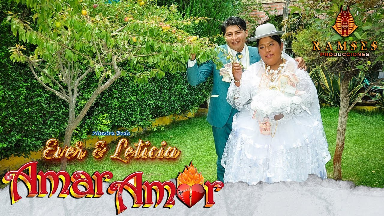 AMAR AMOR - EN VIVO (NUESTRA BODA EVER & LETICIA)