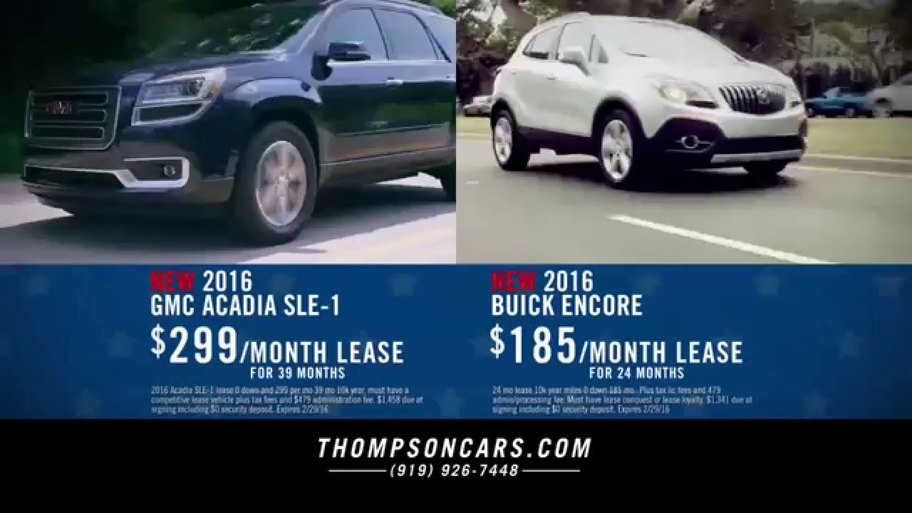 Thompson Buick GMC Cadillac  - Monumental Savings
