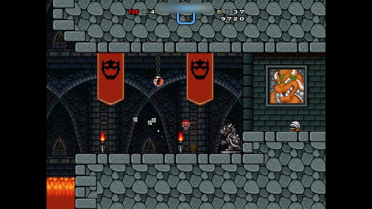 Super Mario Bros. X (SMBX) Custom Level - Unforgiving Fortress