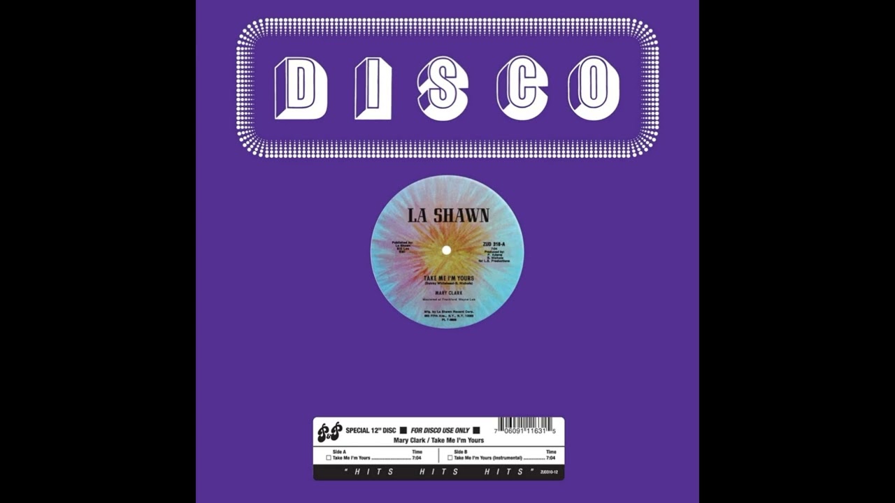 Mary Clark - Take Me I'm Yours (Original Club 12'' Mix)