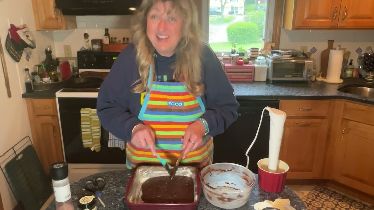 Easy high fiber and protein brownies!