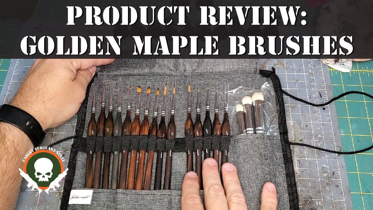 Обзор продукта: кисти Golden Maple
