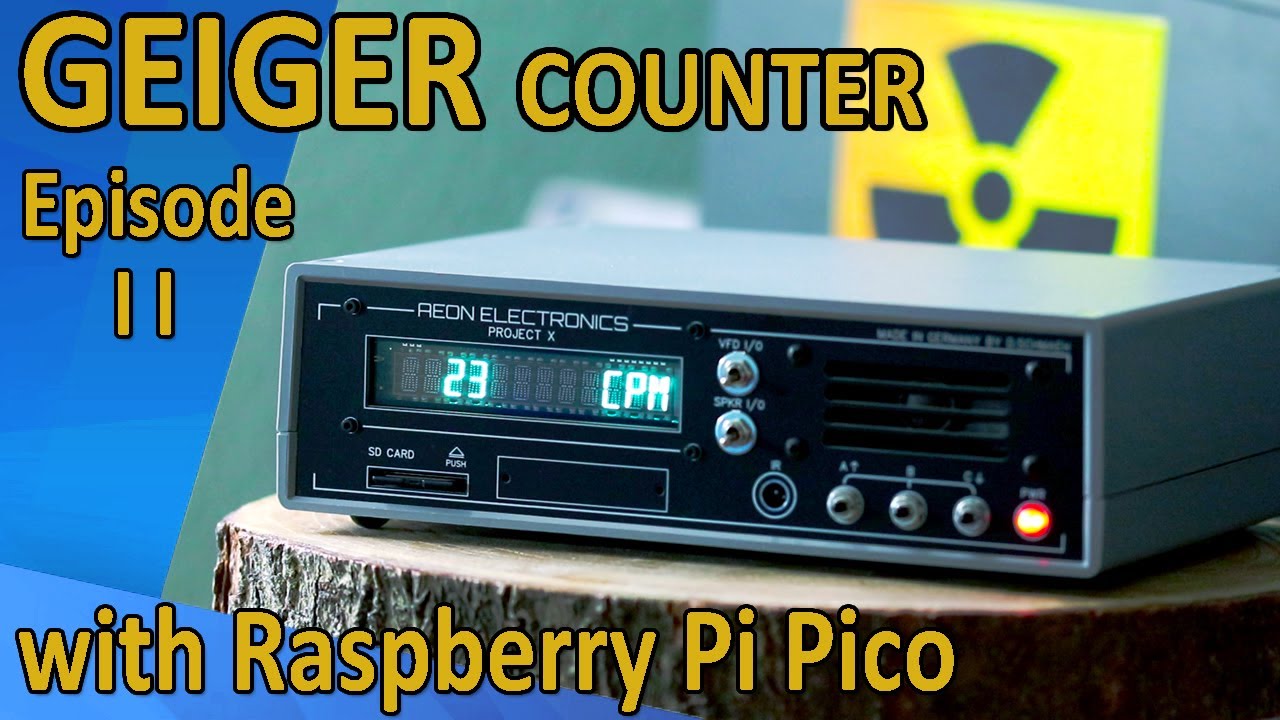 Project X: Raspberry Pico Geiger Counter - Episode II Mainboard & BASIC Interpreter with MMBASIC