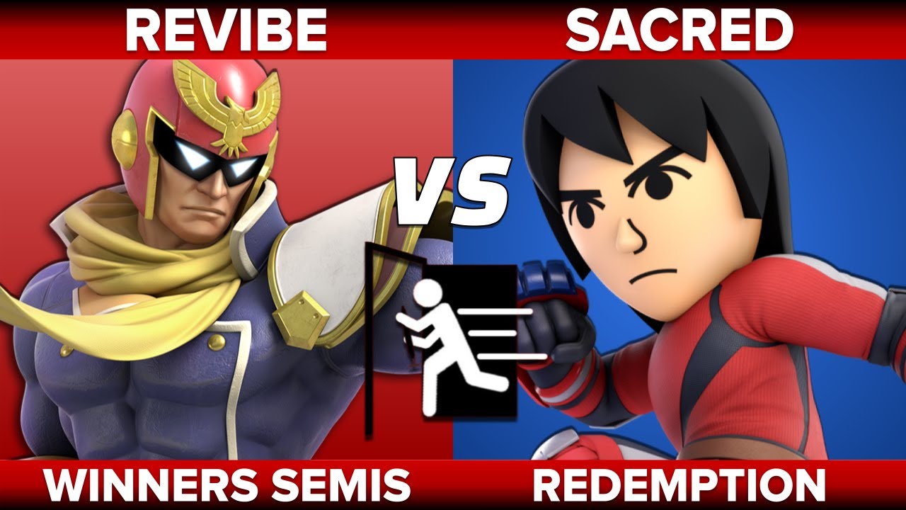 Behind Schedule 8 - Revibe (Captain Falcon) vs Sacred (Mii Brawler) - Redemption [WSF]