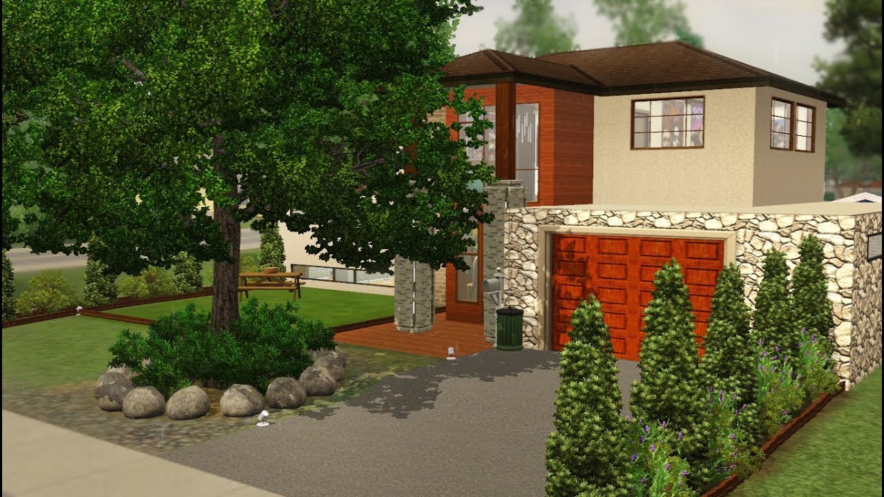 Sims 3 Speed Build - Oak Sanctury