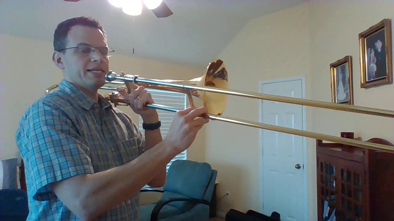 Trombone - Concert Ab scale
