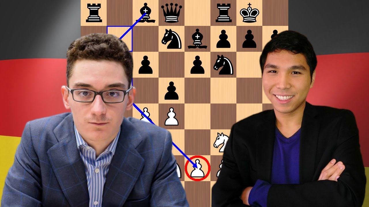 Fabiano Caruana vs Wesley So | 2018 Candidates Chess Tournament
