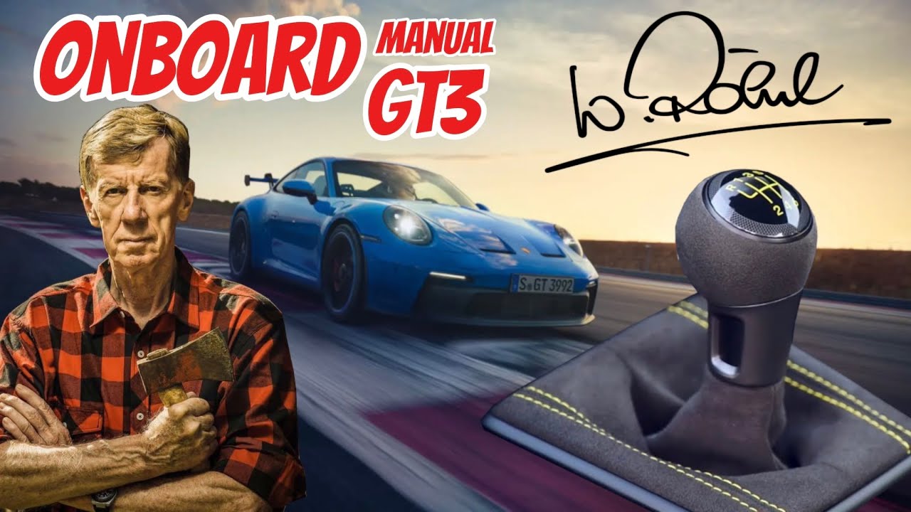 Walter R&ouml;hrl Onboard manual Porsche 992 GT3 in Most