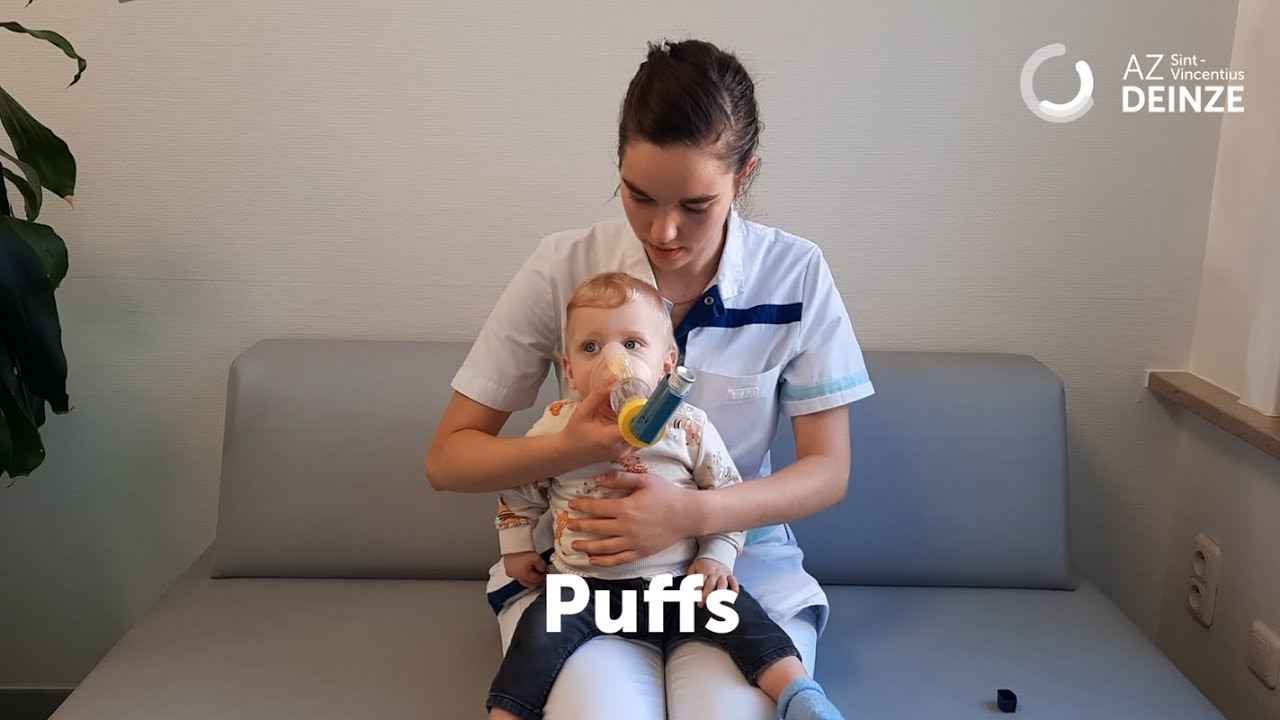 Hoe gebruik je een puffer bij kinderen
