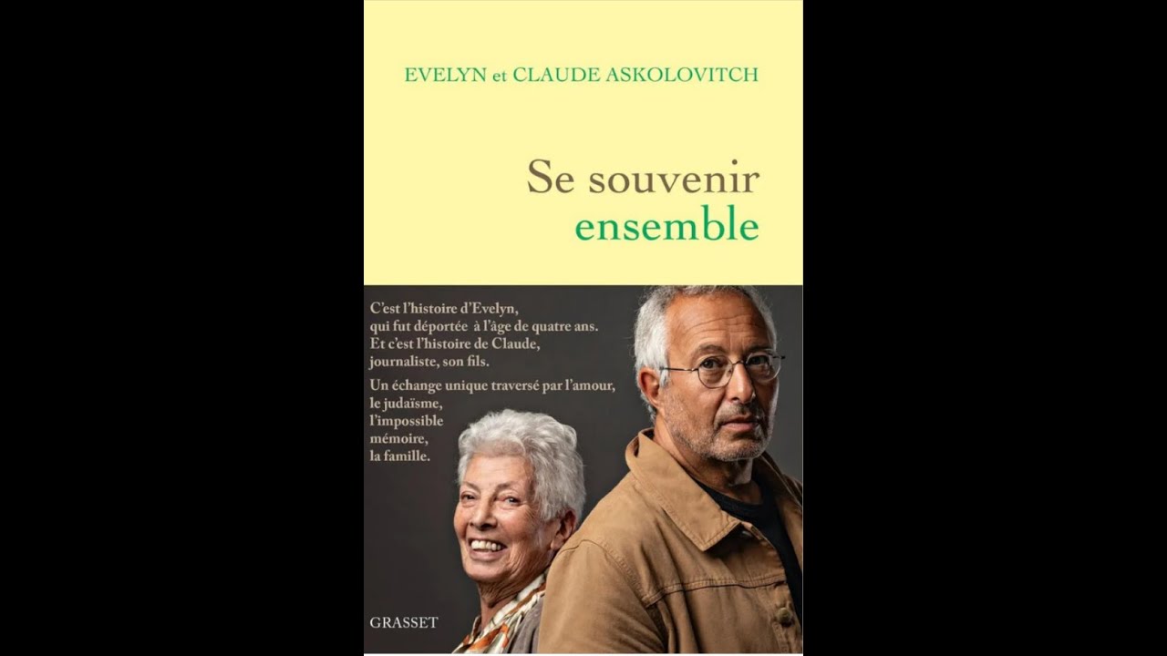 2-12 -23 Rencontre Littéraire Evelyn et  Claude Askolovitch