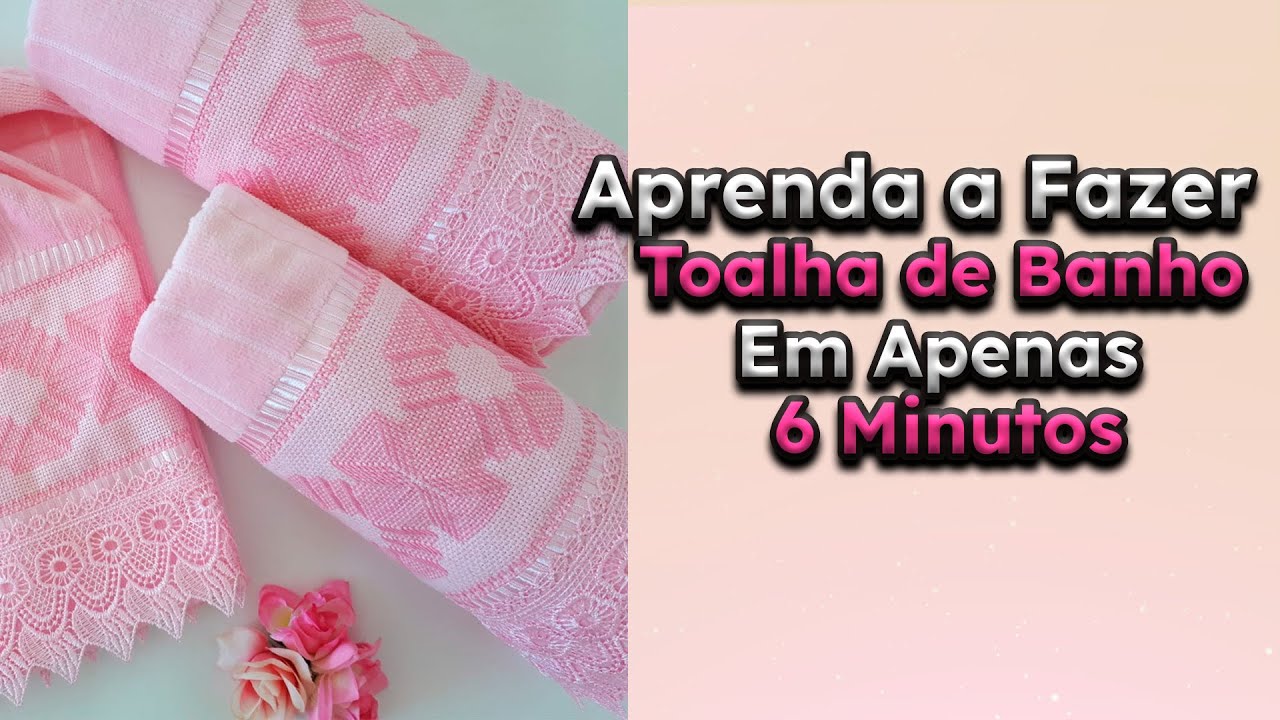 Aprenda A Fazer Um Jogo de Toalha Com Gripir
