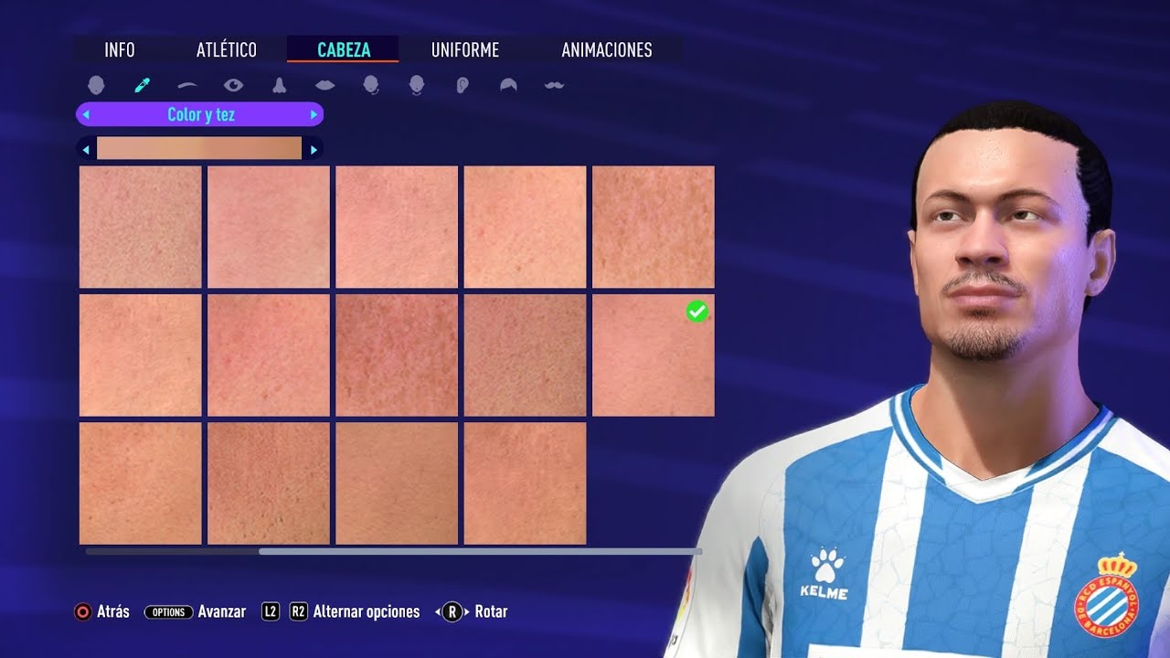 Raúl de Tomás face FIFA 21 FIFA 20 virtual pro proclubs lookalike modo CARRERA CAREER MODE