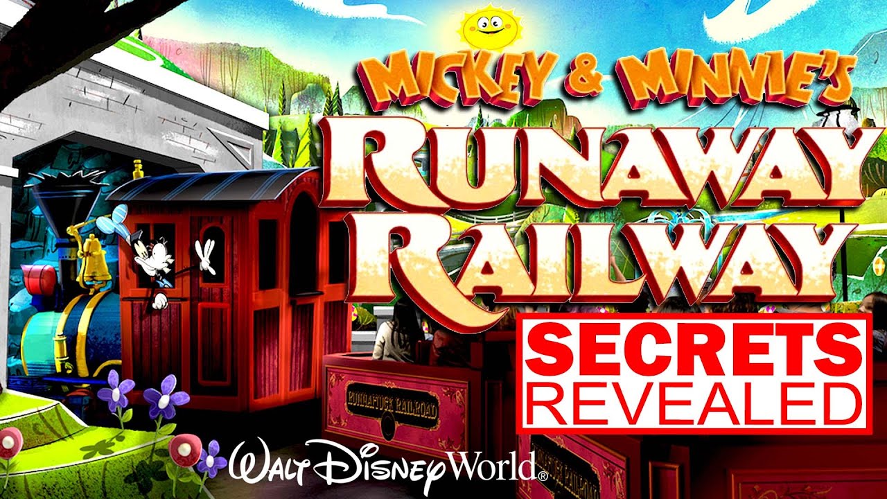 [SECRETS REVEALED] Mickey & Minnie's Runaway Railway | Holy Cow This Ride Is AMAZING