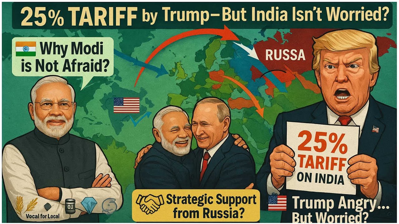 Modi Calm, Trump Angry – Inside the US-India Trade Clash