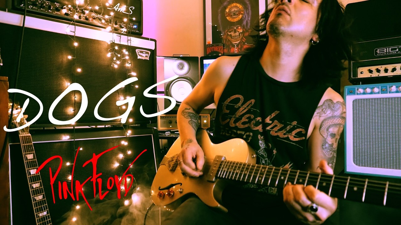 Miguel Montalban - Dogs, Pink Floyd with Epic David Gilmour Style, Guitar +1