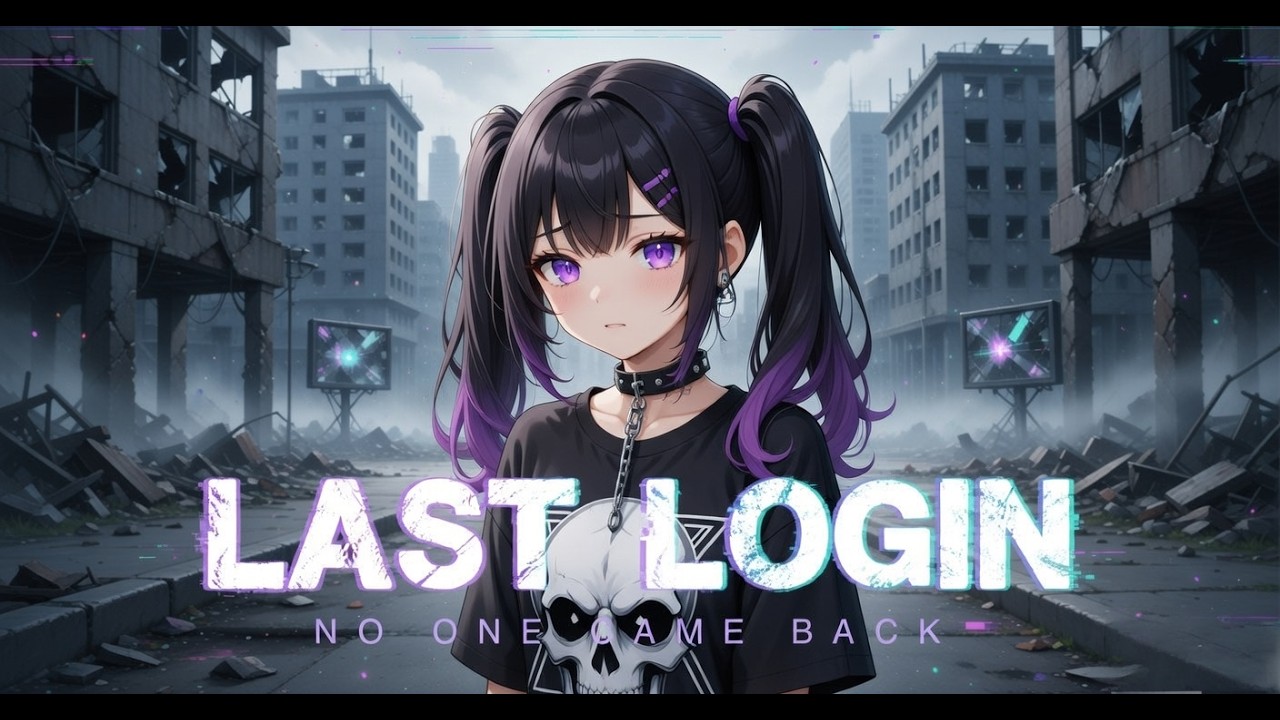 LAST LOGIN // E-Va 💜💚 // Ambient Future-Ruin Ballad