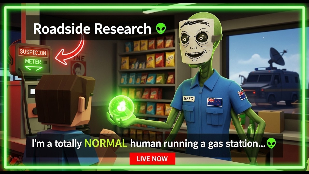 This gas station is run by ALIENS and it’s a disaster | Roadside Research