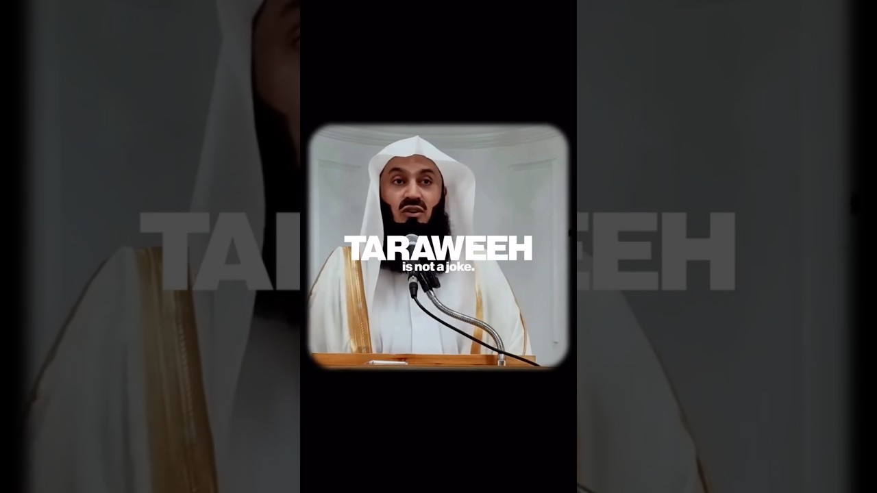 Taraweeh #ramadan #ramadhan #taraweeh #tarawih #muftimenk #mufti #allah #muslims #muslim #islamic