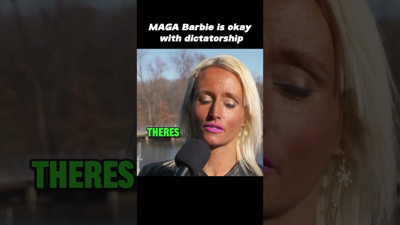 MAGA Barbie okay with losing freedom.