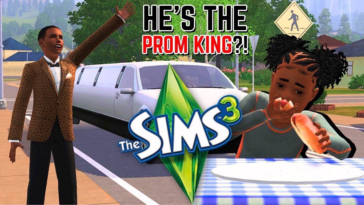 PROM KING?! HE IS A DIVA! 👑 The Sims 3 | Lets Play #33