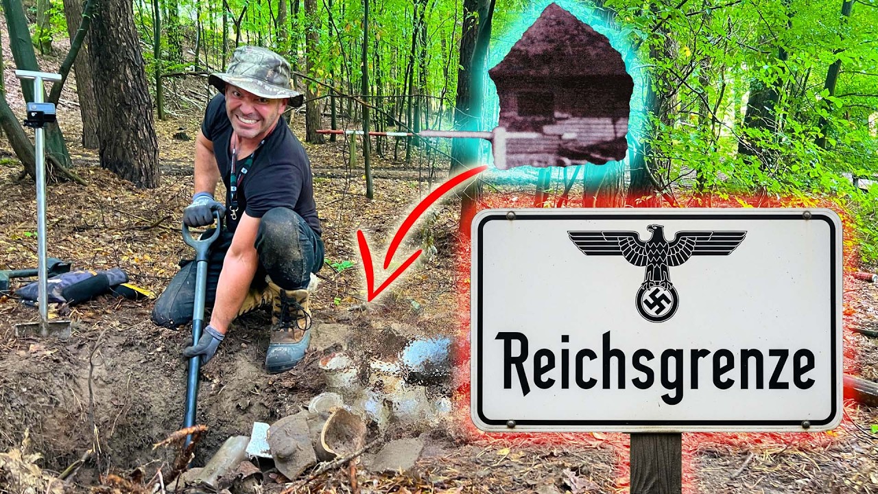 Grenzübergang von 1939 abgesucht - Ich finde die Überreste der Soldaten aus dem zweiten Weltkrieg